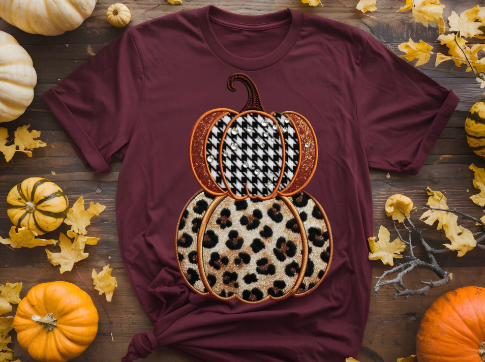 Fall Pumpkins - $2 Transfer Thursday - ADULT 11 Inch Transfer