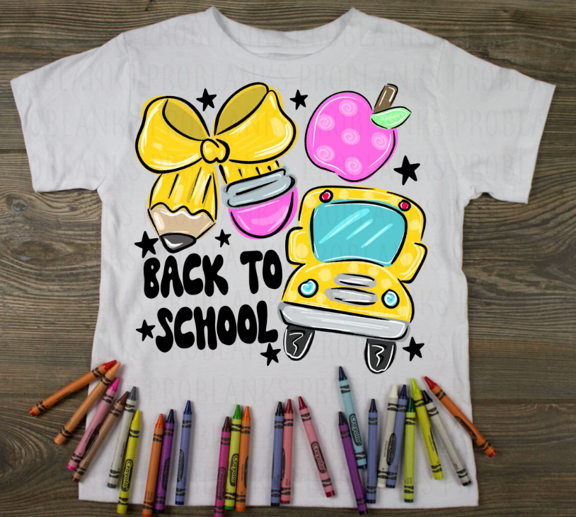 Back To School - $2 Transfer Thursday - ADULT 11 Inch Transfer