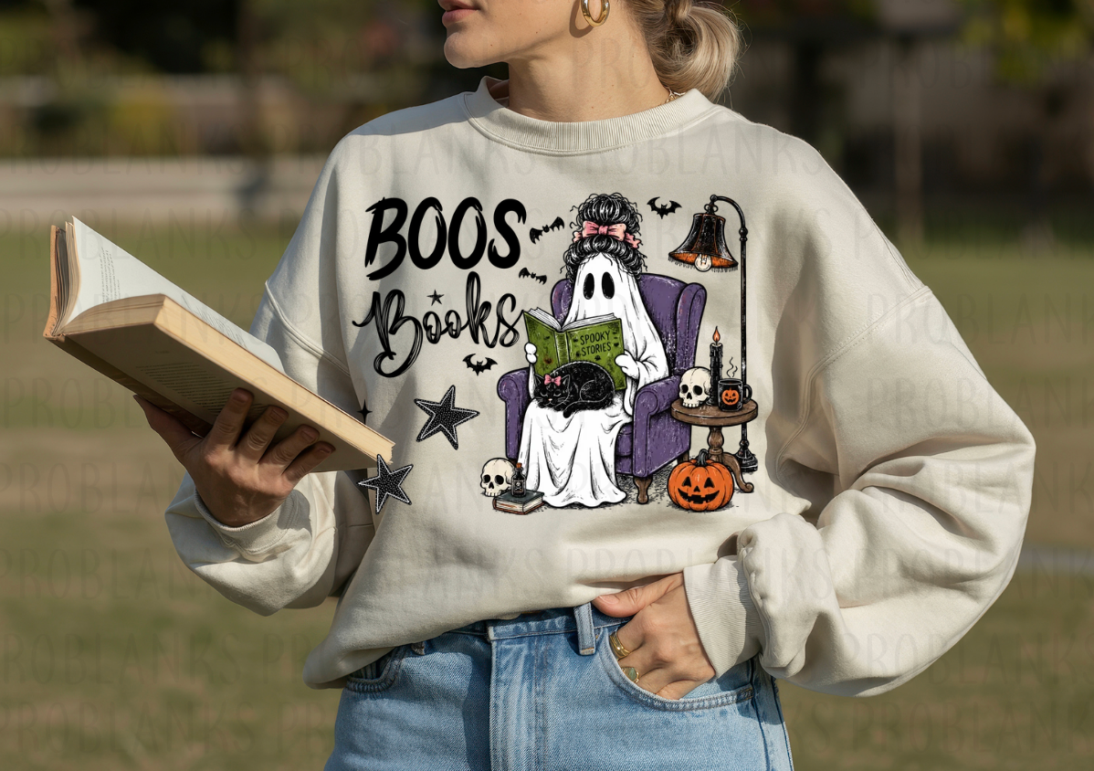 Boo's & Books - $2 Transfer Thursday - ADULT 11 Inch Transfer