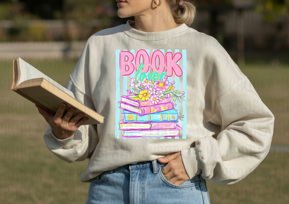 Book Lover - $2 Transfer Thursday - ADULT 11 Inch Transfer