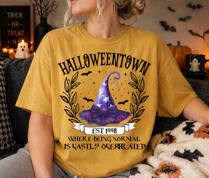 HalloweenTown #7240 - Ready to Press DTF Transfer Full Color