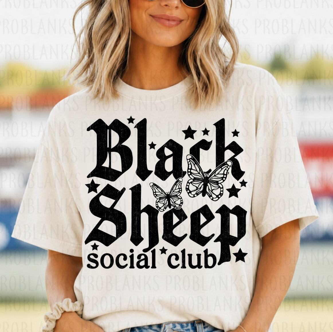 Black Sheep Social Club #7267 - Ready to Press DTF Transfer Full Color
