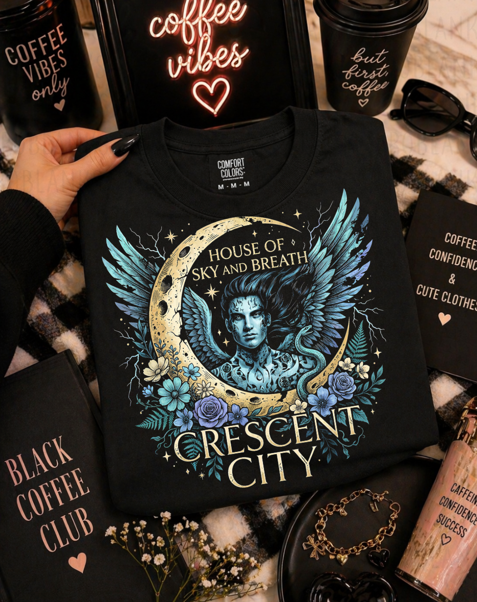 Crescent City - House Of Sky & Breath #7303 - Ready to Press DTF Transfer Full Color