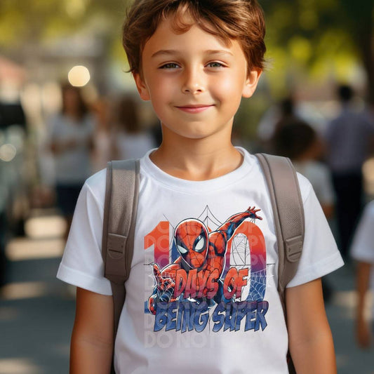 100 Days Spider-Man #1475  - Ready to Press DTF Transfer Full Color - Pro Blanks