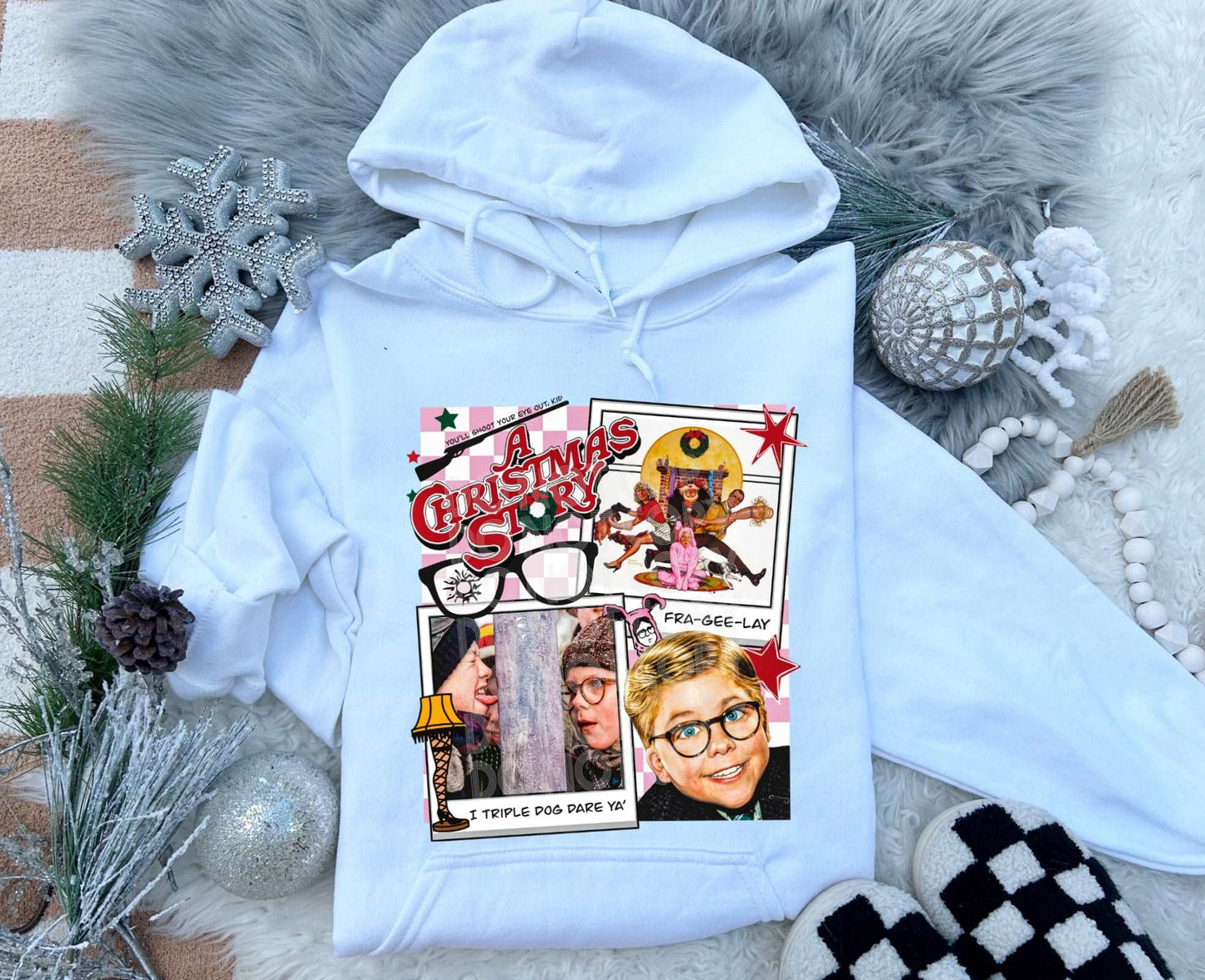 A Christmas Story #3934 - Ready to Press DTF Transfer Full Color - Pro Blanks