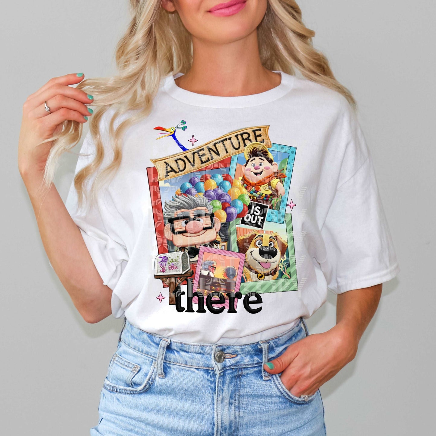 Adventure Is Out There #3142 - Ready to Press DTF Transfer Full Color - Pro Blanks