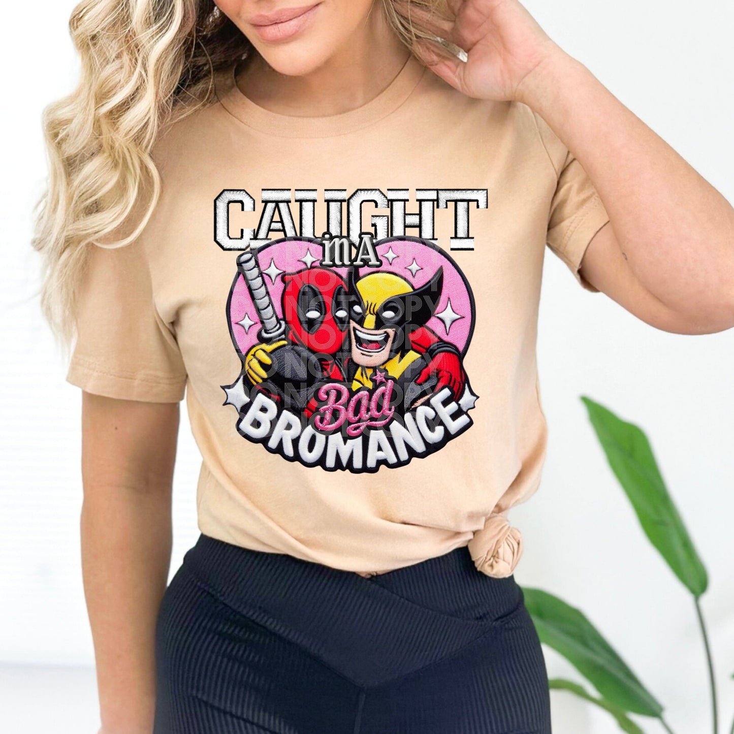 Bad Bromance #4058 - Ready to Press DTF Transfer Full Color - Pro Blanks