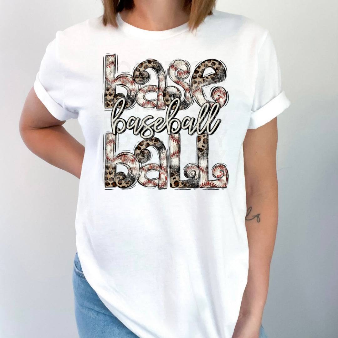 Baseball Doodle #1976 - Ready to Press DTF Transfer Full Color - Pro Blanks