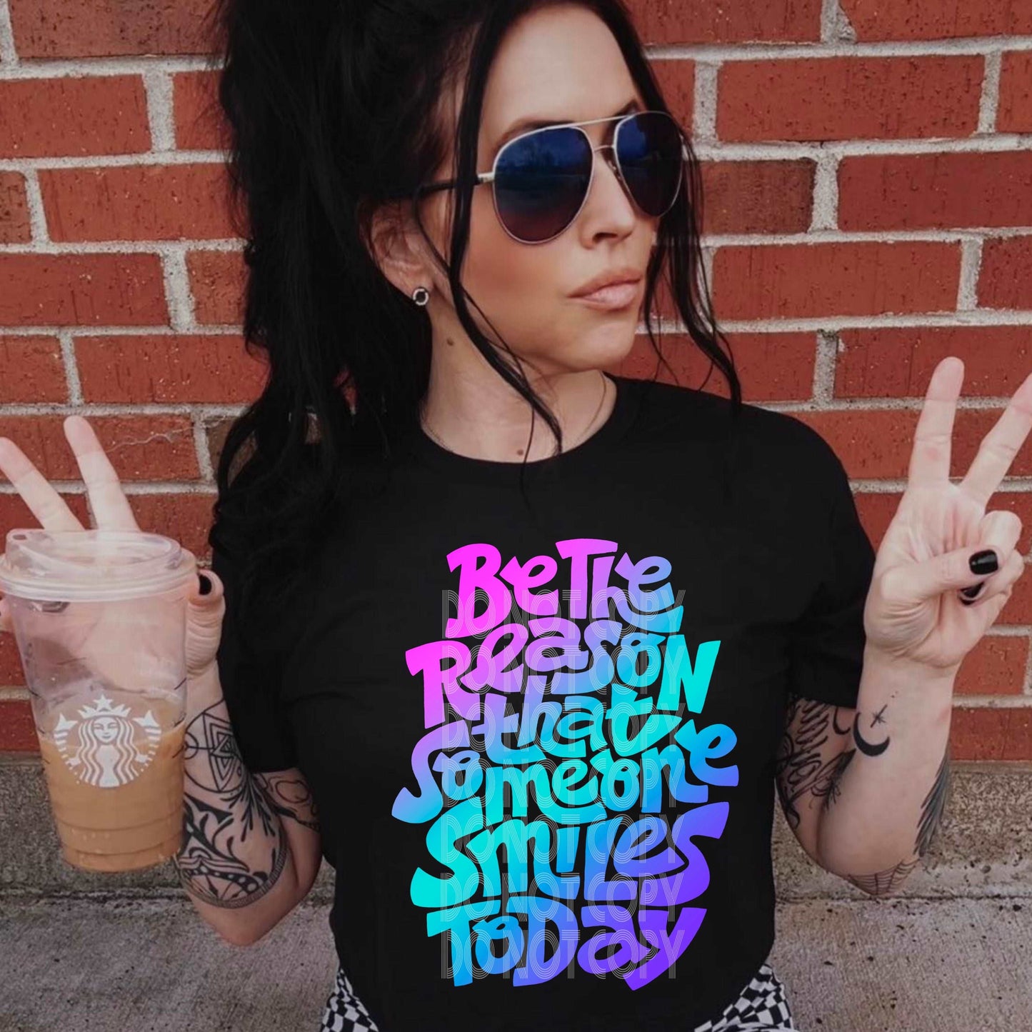 Be The Reason #3258- Ready to Press DTF Transfer Full Color - Pro Blanks