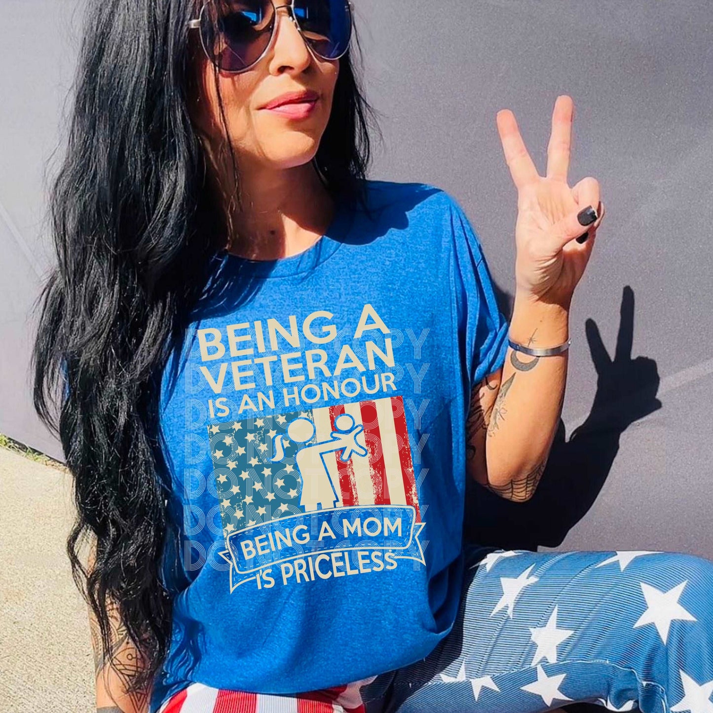 Being A Mom Is Priceless #3314 - Ready to Press DTF Transfer Full Color - Pro Blanks