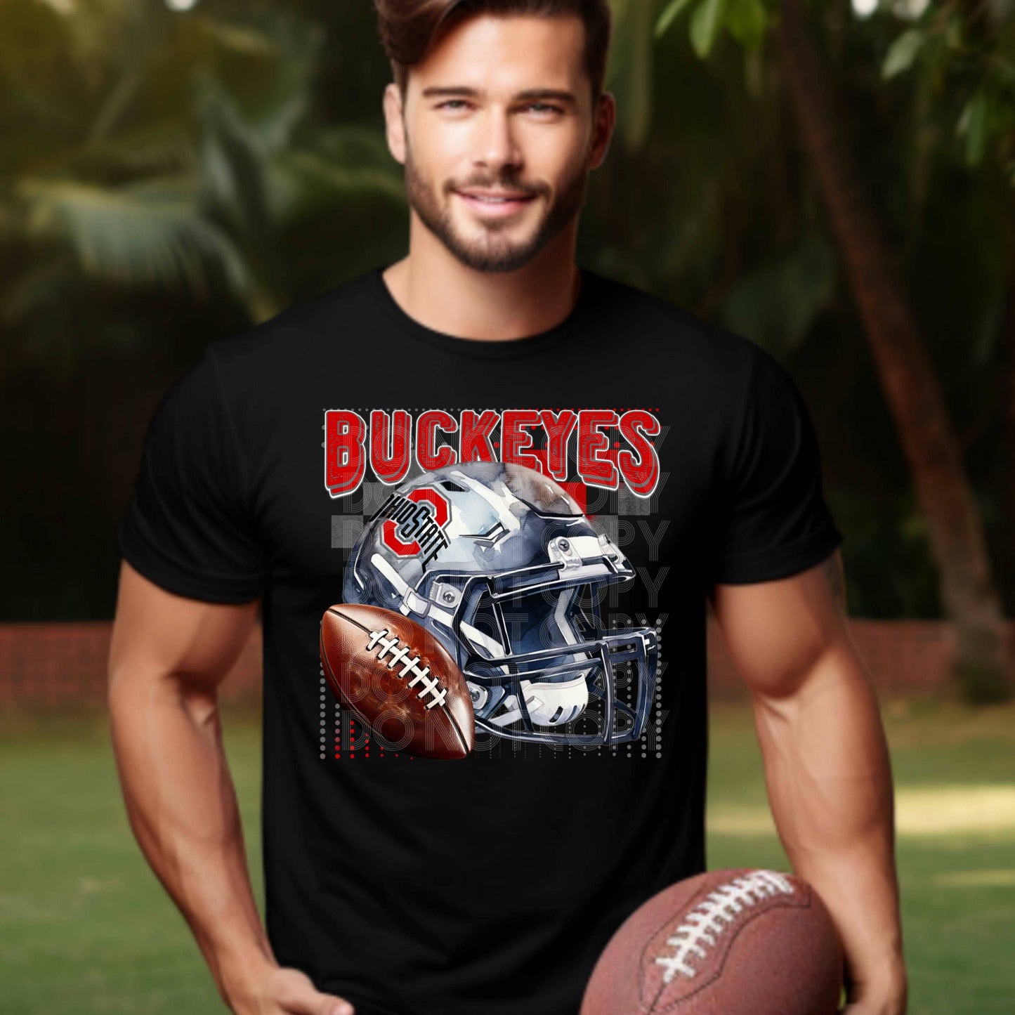 Buckeyes #3739 - Ready to Press DTF Transfer Full Color - Pro Blanks