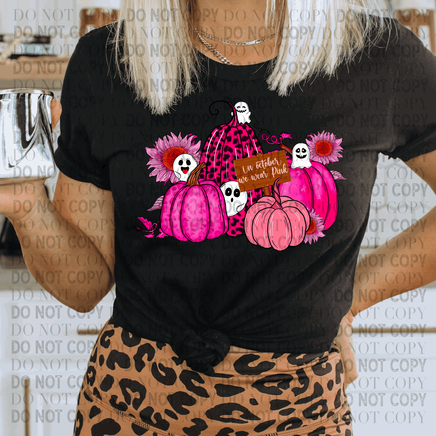 Cancer Awareness Pumpkins- Ready to Press DTF Transfer Full Color - Pro Blanks