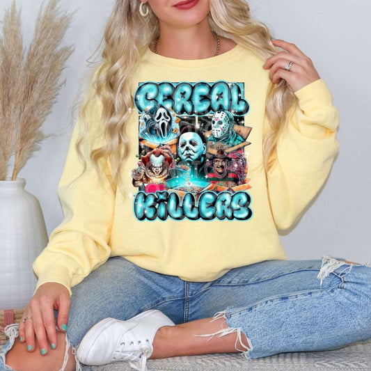 Cereal Killers #1331 - Ready to Press DTF Transfer Full Color - Pro Blanks