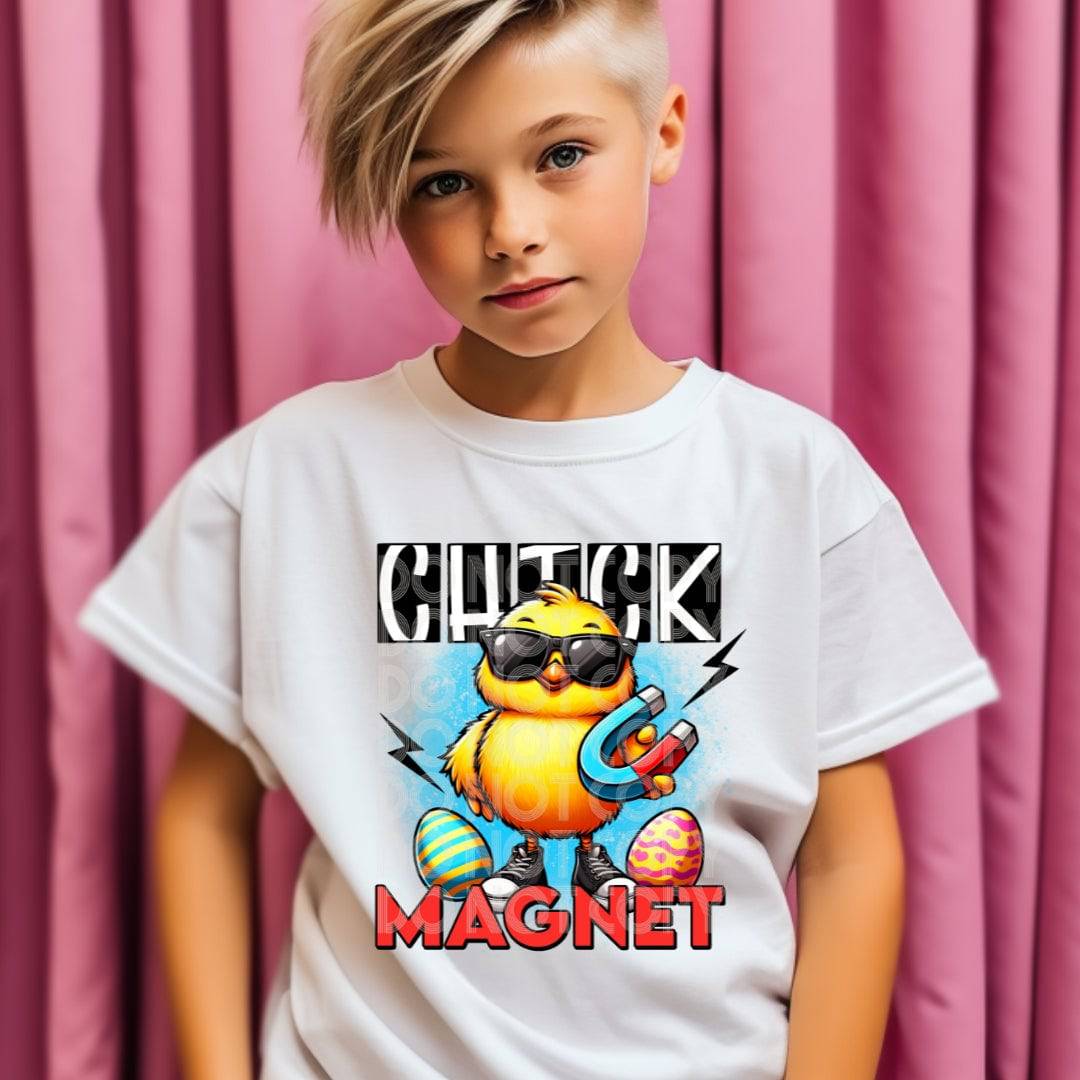 Chick Magnet #1731 - Ready to Press DTF Transfer Full Color - Pro Blanks