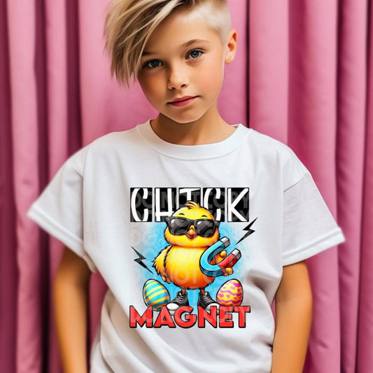 Chick Magnet #1731 - Ready to Press DTF Transfer Full Color - Pro Blanks