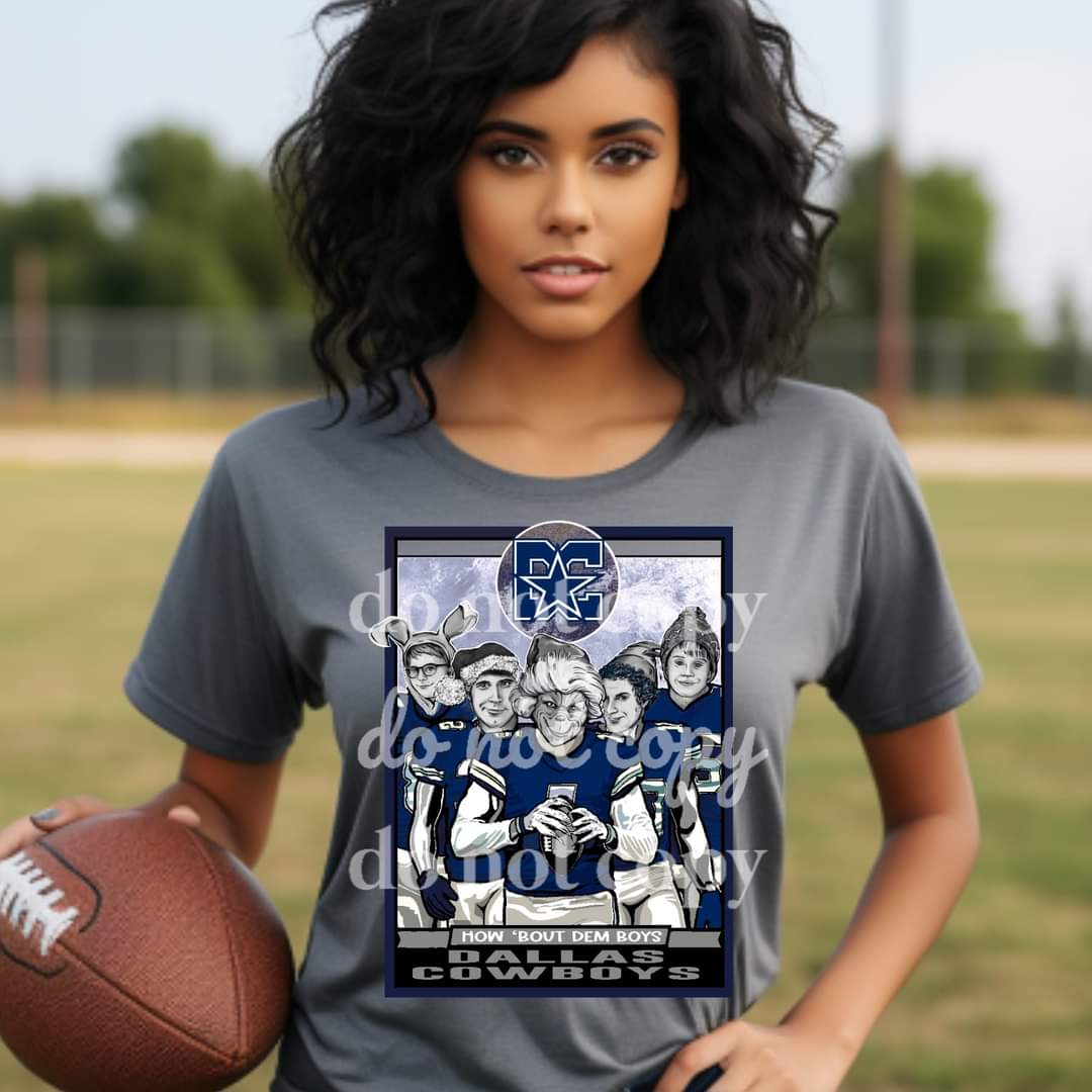 Christmas Guys Cowboys - Ready to Press DTF Transfer Full Color - Pro Blanks