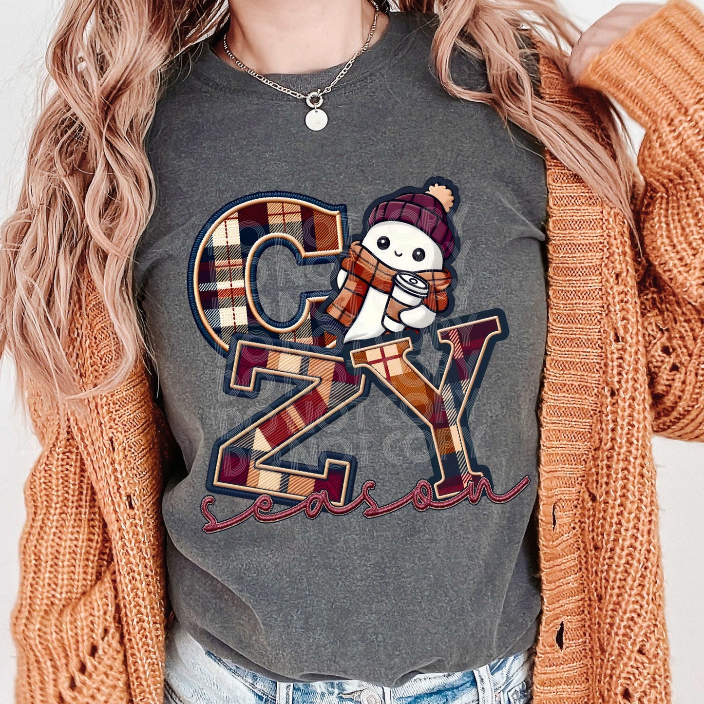 Cozy Season #3681 - Ready to Press DTF Transfer Full Color - Pro Blanks