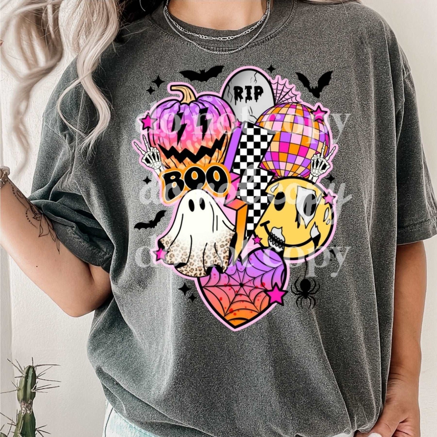 Cute Halloween - Ready to Press DTF Transfer Full Color - Pro Blanks