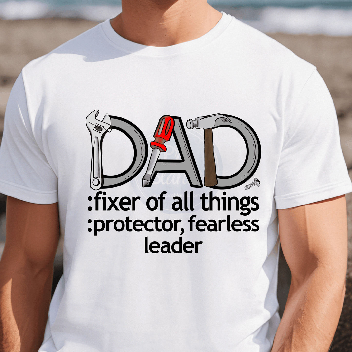 Dad Fixer of All the Things - Ready to Press DTF Transfer Full Color - Pro Blanks