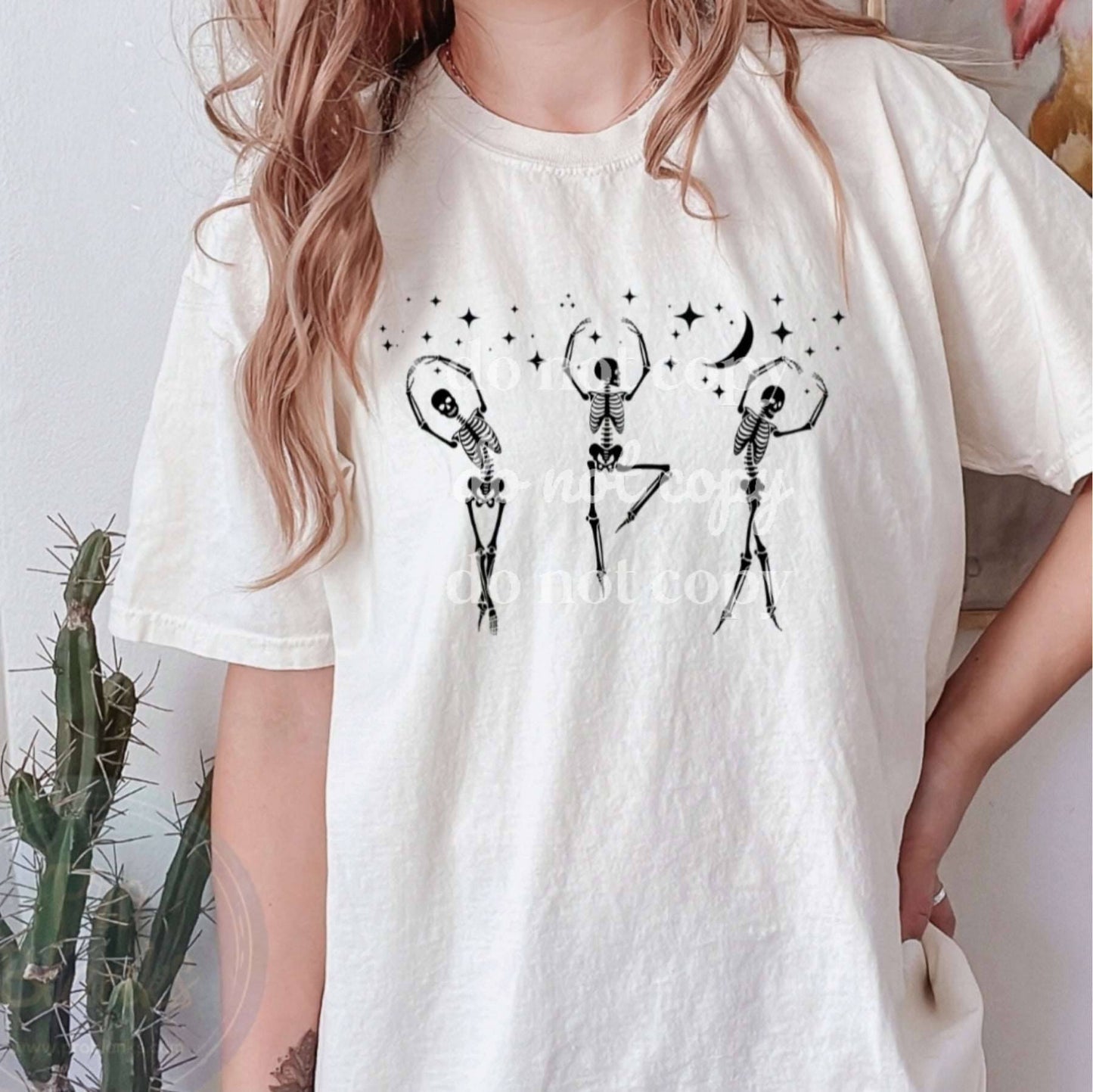 Dancing Skeleton- Ready to Press DTF Transfer Full Color - Pro Blanks