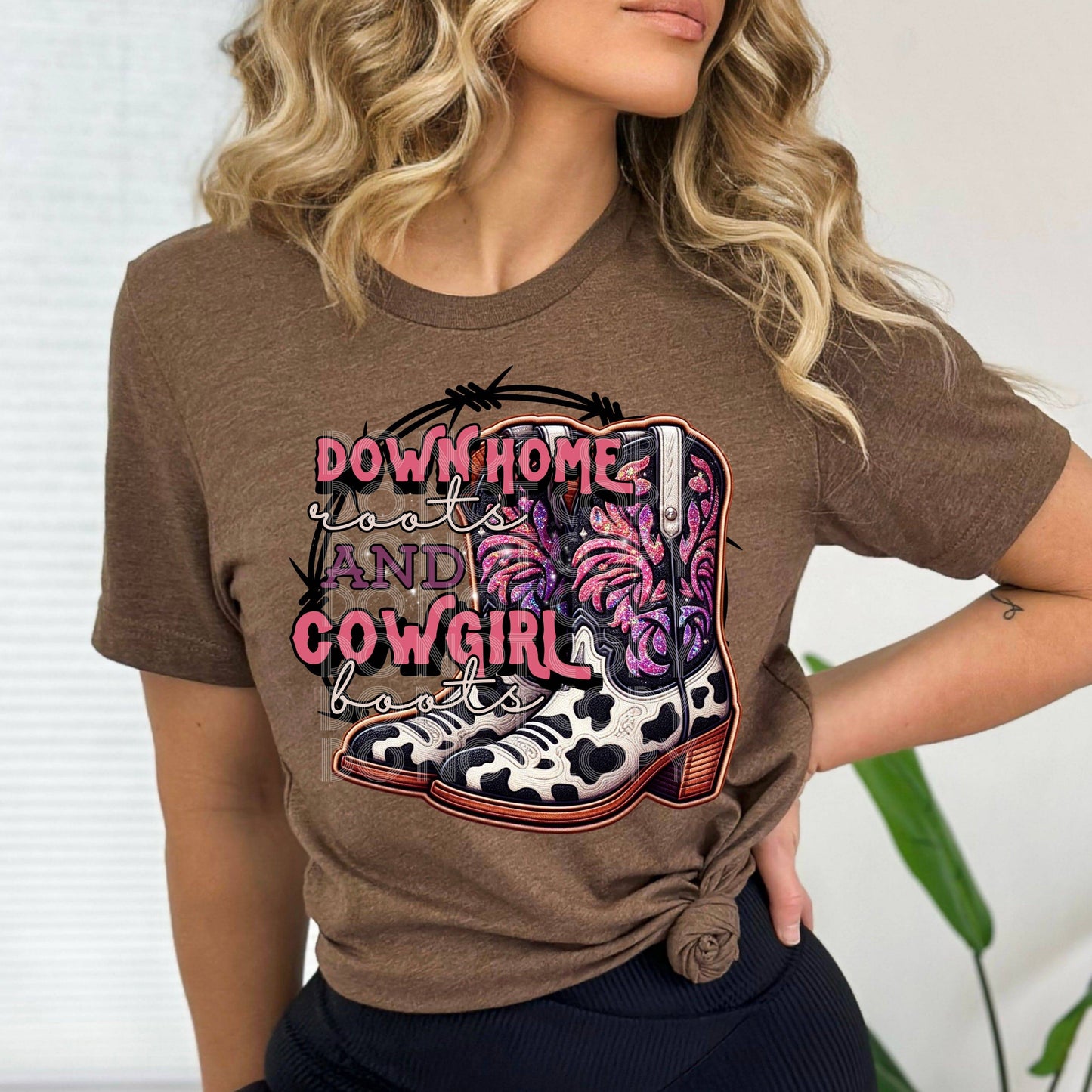 Down Home Roots #4060 - Ready to Press DTF Transfer Full Color - Pro Blanks