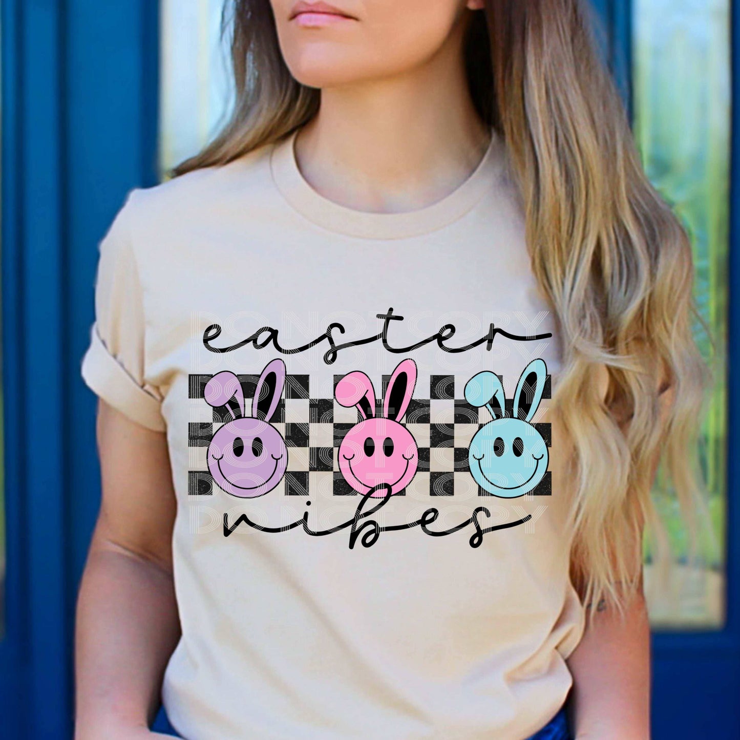 Easter Vibes #1644 - Ready to Press DTF Transfer Full Color - Pro Blanks