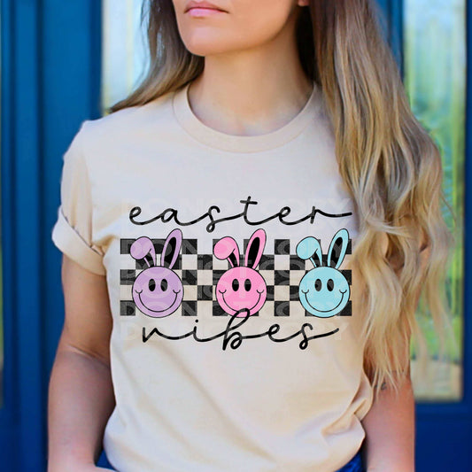 Easter Vibes #1644  - Ready to Press DTF Transfer Full Color - Pro Blanks