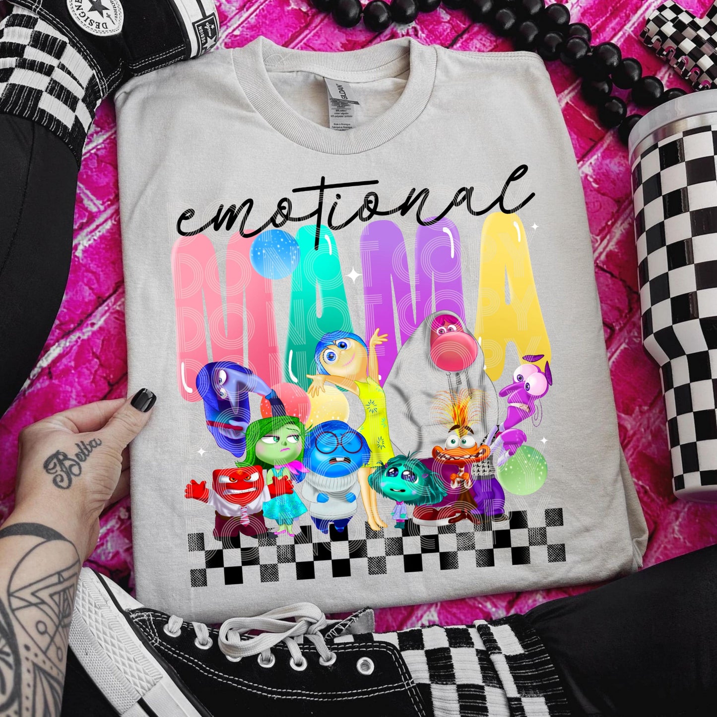 Emotional Mama #3475 - Ready to Press DTF Transfer Full Color - Pro Blanks