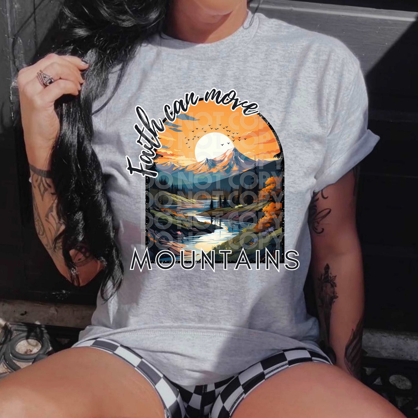 Faith #3243- Ready to Press DTF Transfer Full Color - Pro Blanks