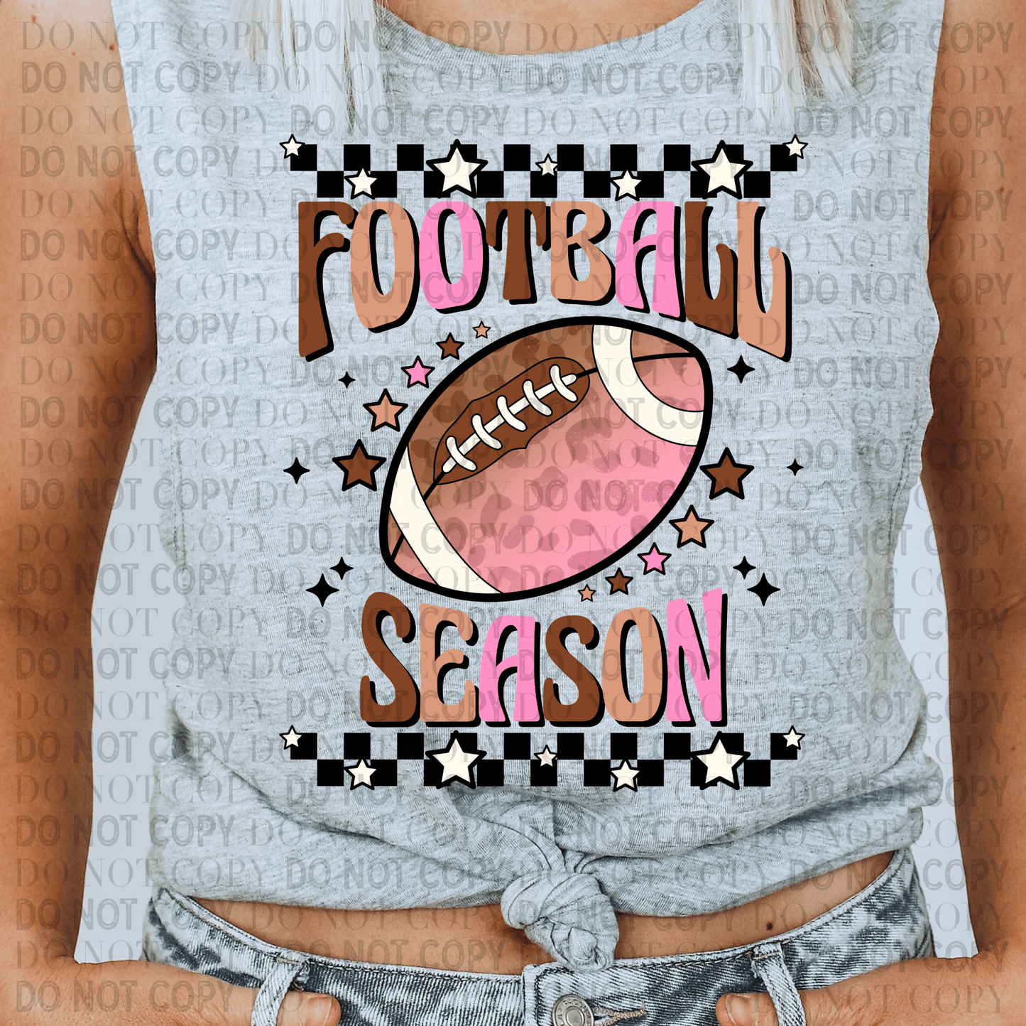 Football Season- Ready to Press DTF Transfer Full Color - Pro Blanks