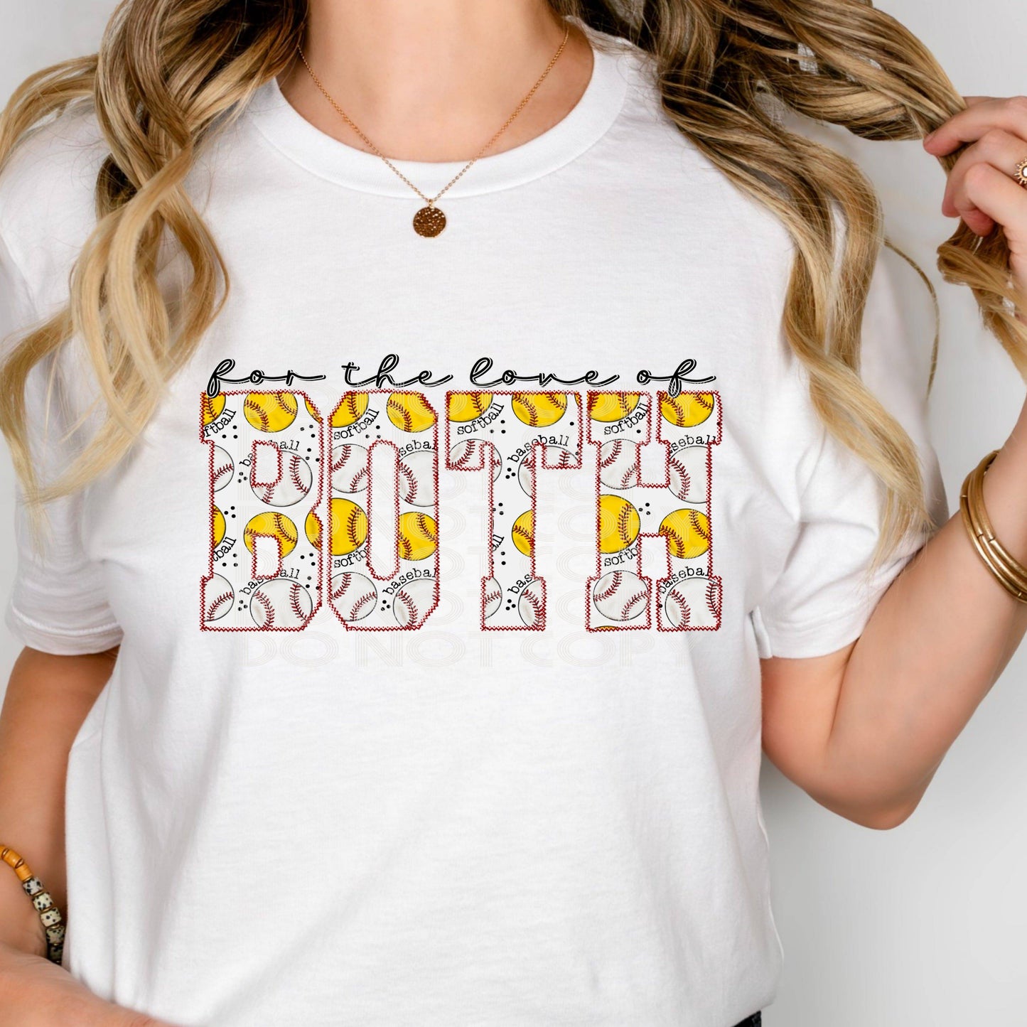 For The Love Of Both #3068 - Ready to Press DTF Transfer Full Color - Pro Blanks