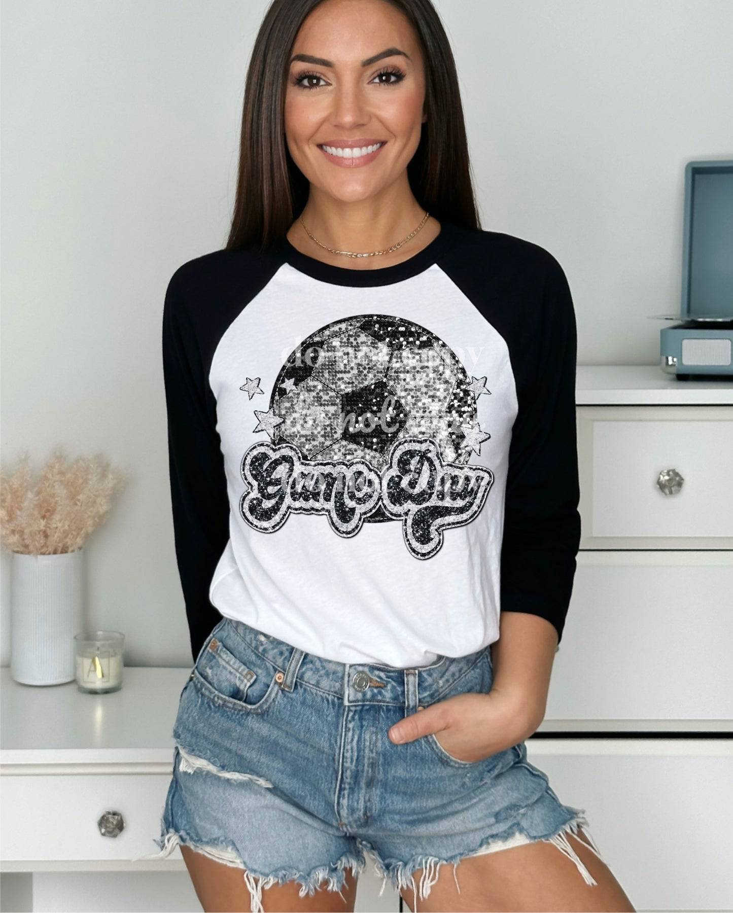 Game Day Soccer - Ready to Press DTF Transfer Full Color - Pro Blanks