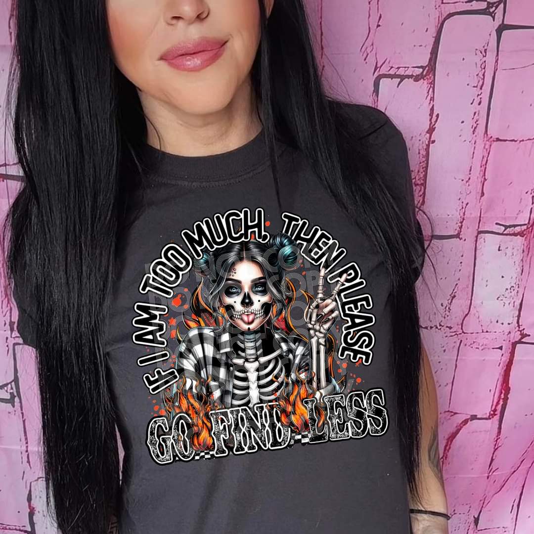 Go Find Less #3110 - Ready to Press DTF Transfer Full Color - Pro Blanks