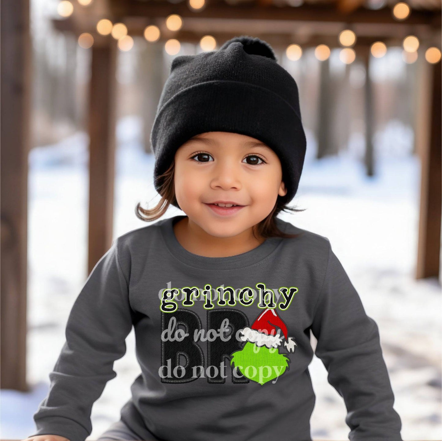 Grinchy Bro - Ready to Press DTF Transfer Full Color