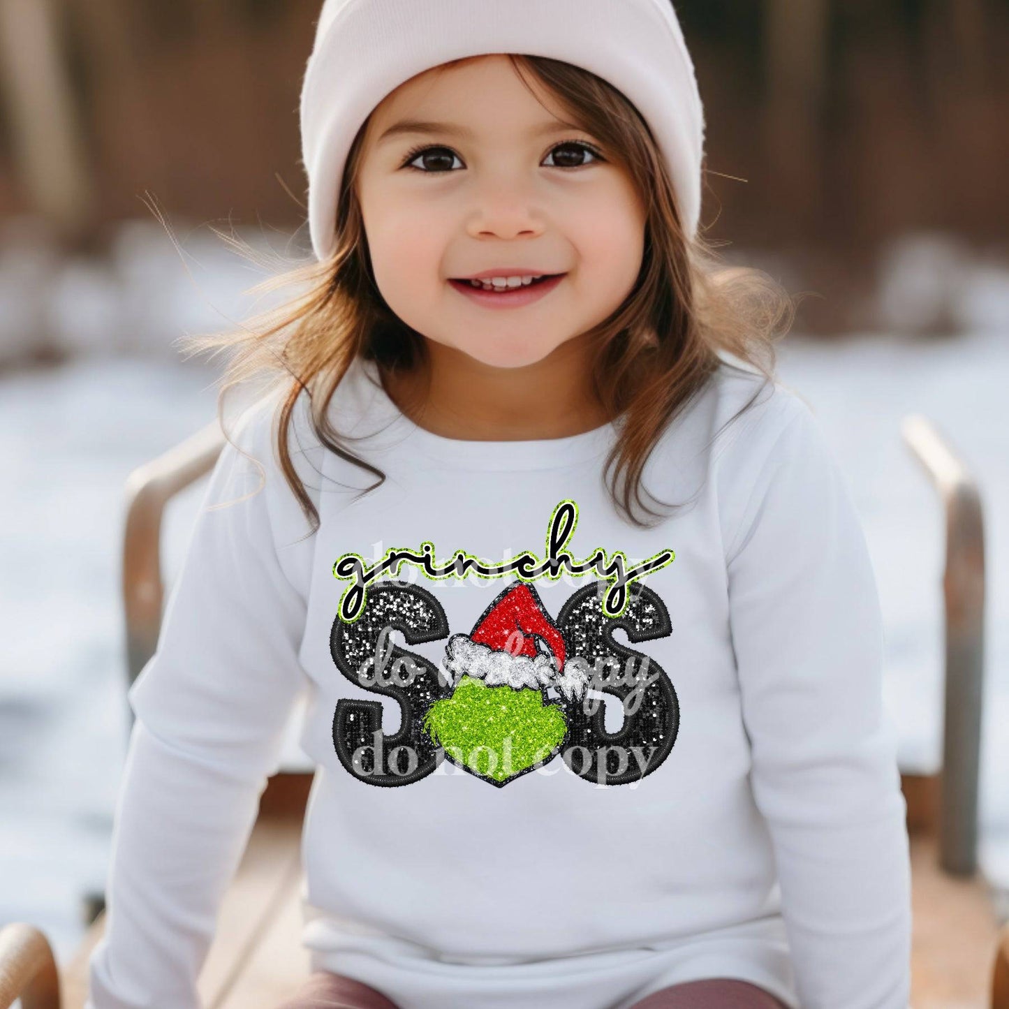 Grinchy Sis - Ready to Press DTF Transfer Full Color