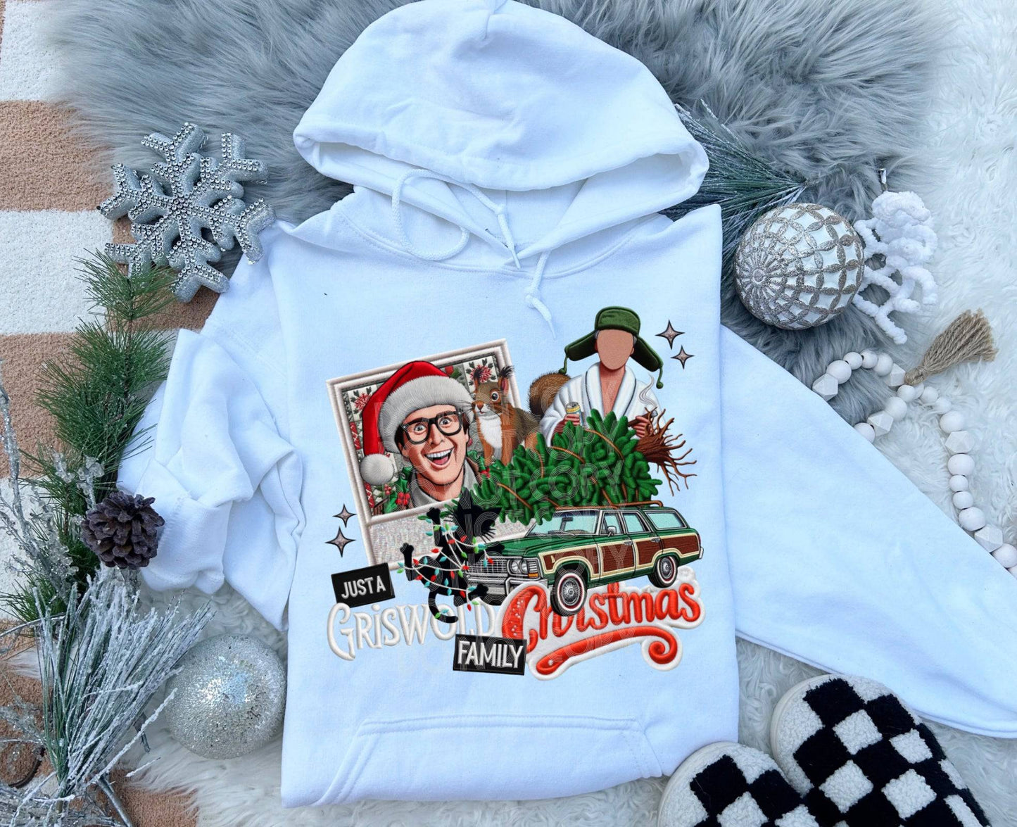 Griswold Family Christmas #3936 - Ready to Press DTF Transfer Full Color - Pro Blanks