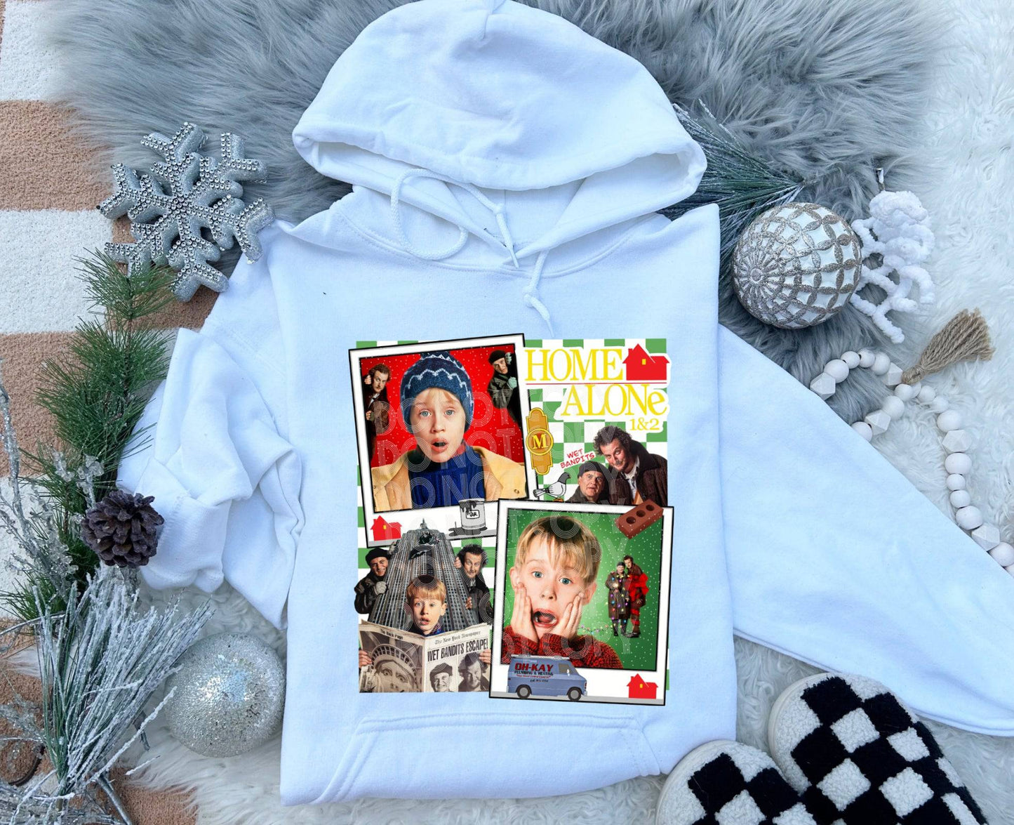 Home Alone #3932 - Ready to Press DTF Transfer Full Color - Pro Blanks