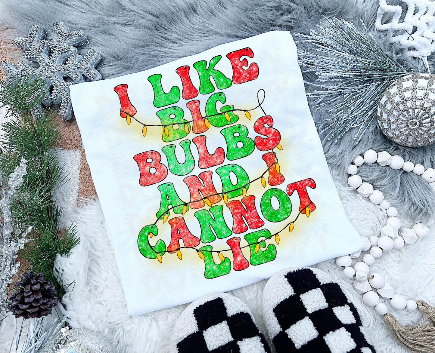 I Like Big Bulbs #3995 - Ready to Press DTF Transfer Full Color - Pro Blanks