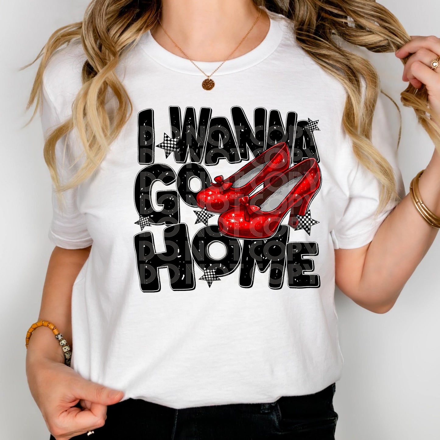 I Wanna Go Home #3152 - Ready to Press DTF Transfer Full Color - Pro Blanks