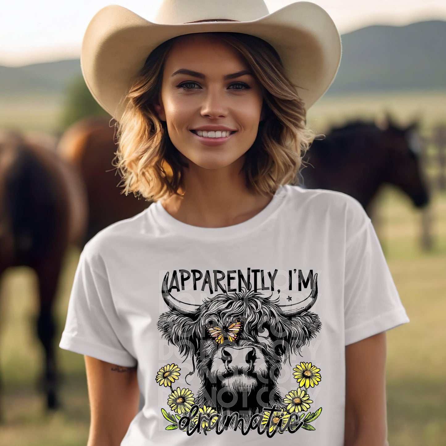 Im Dramatic #3136 - Ready to Press DTF Transfer Full Color - Pro Blanks