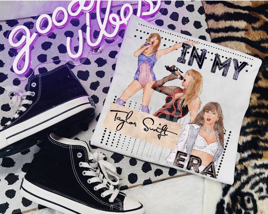 In My T.S. Era #3678 - Ready to Press DTF Transfer Full Color - Pro Blanks