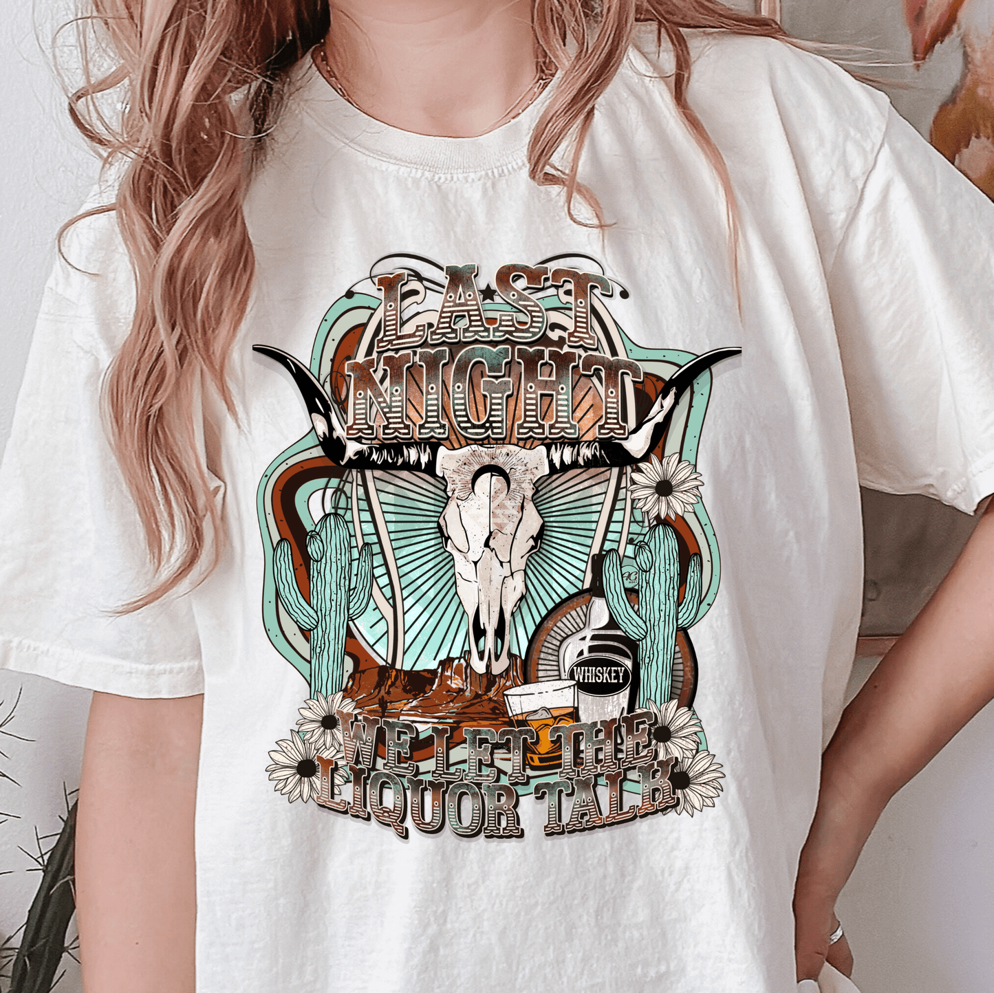 Last Night - Ready to Press DTF Transfer Full Color - Pro Blanks