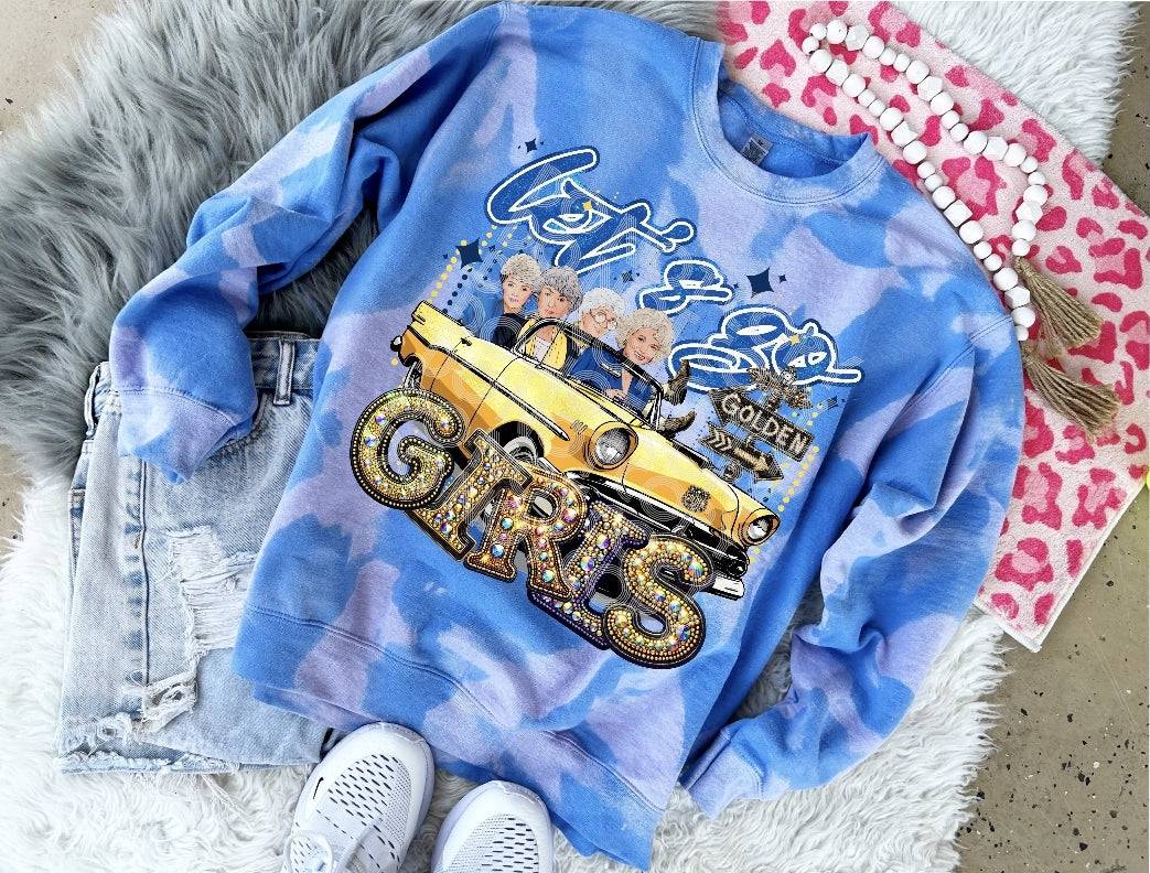 Let's Go Golden Girls #3701 - Ready to Press DTF Transfer Full Color - Pro Blanks