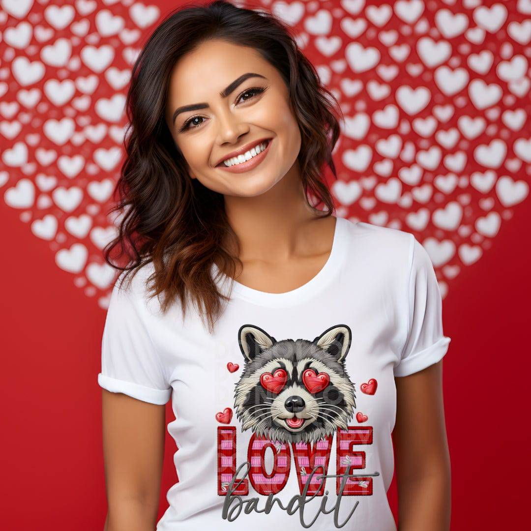 Love Bandit #1541 - Ready to Press DTF Transfer Full Color - Pro Blanks