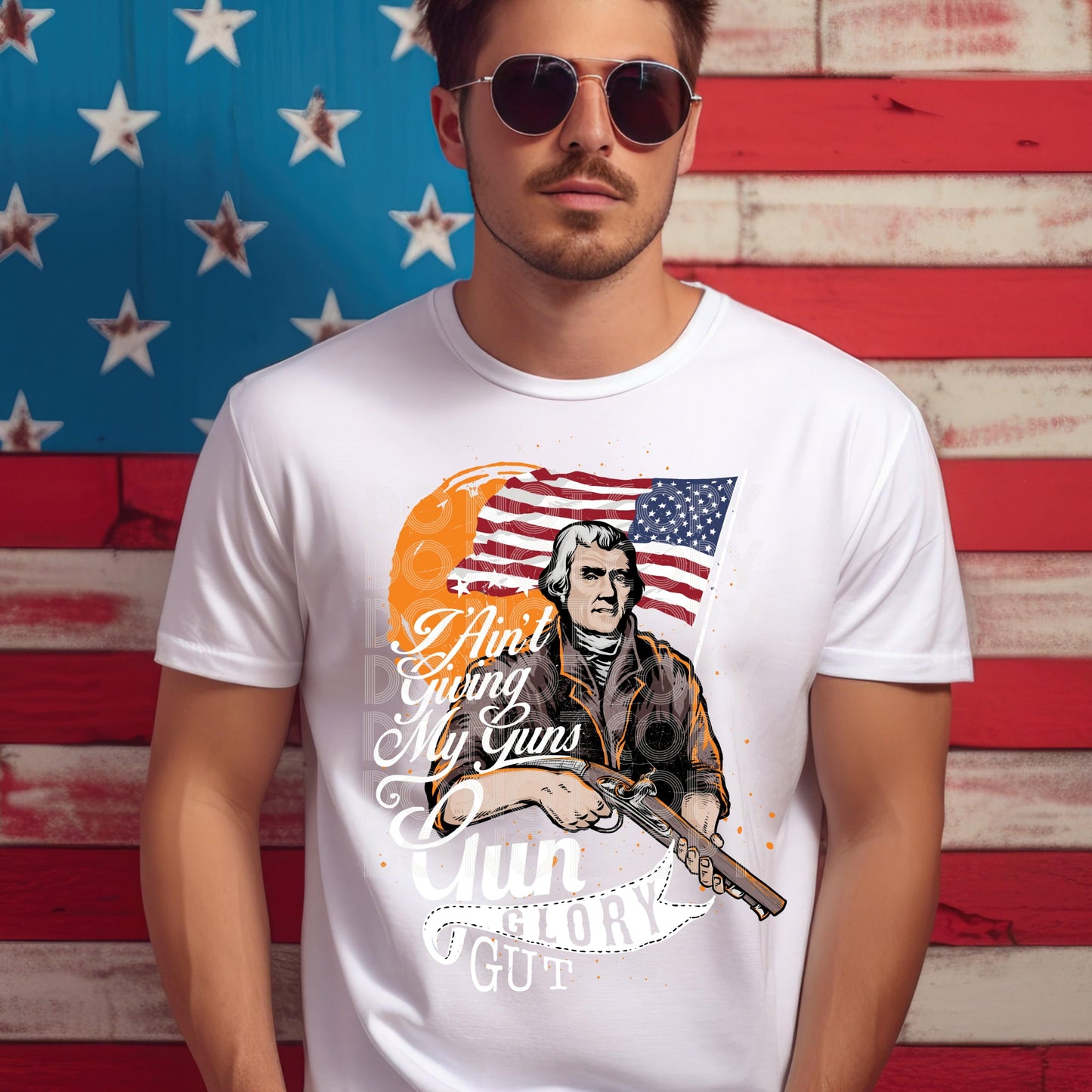 My Gun #3313 - Ready to Press DTF Transfer Full Color - Pro Blanks