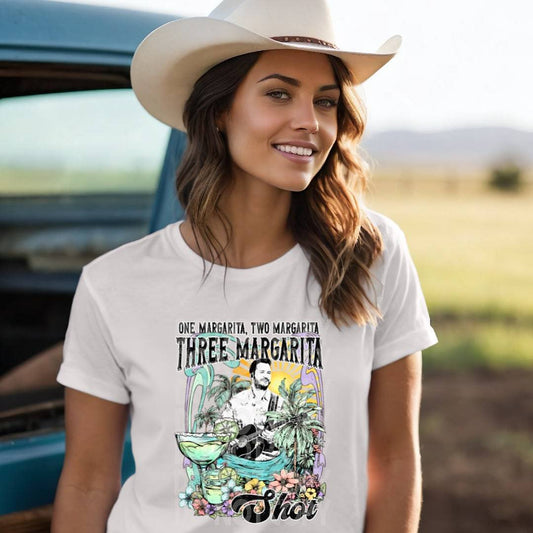 One Margarita #1803 - Ready to Press DTF Transfer Full Color - Pro Blanks