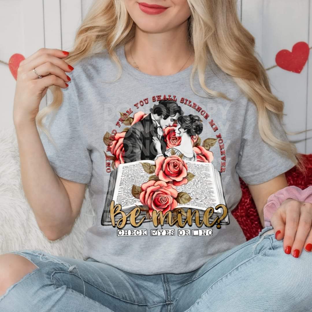 One Word Pride And Prejudice #1307 - Ready to Press DTF Transfer Full Color - Pro Blanks