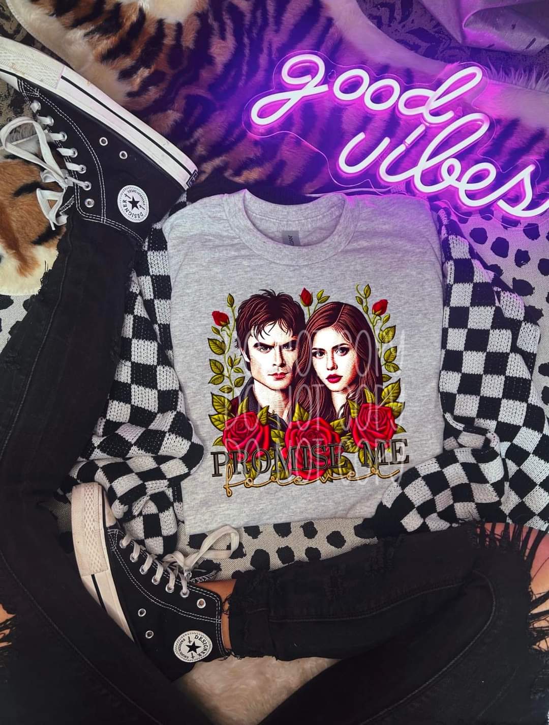 Promise Me Forever #2025 - Ready to Press DTF Transfer Full Color - Pro Blanks