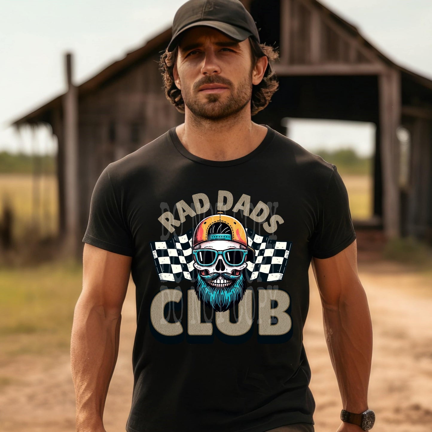 Rad Dads Club #4170 - Ready to Press DTF Transfer Full Color - Pro Blanks