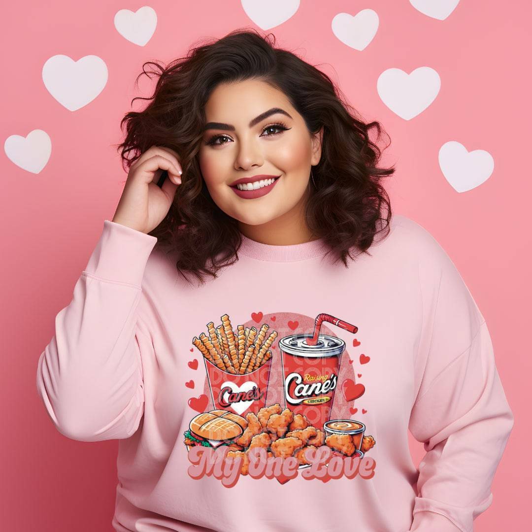 Raising Canes #1460 - Ready to Press DTF Transfer Full Color
